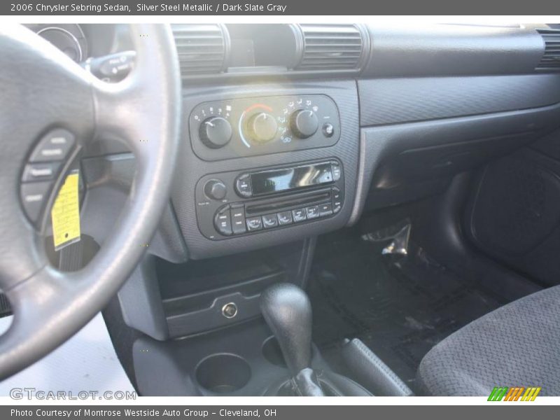 Silver Steel Metallic / Dark Slate Gray 2006 Chrysler Sebring Sedan