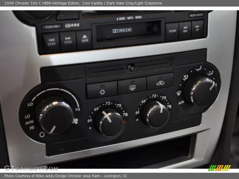 Controls of 2006 300 C HEMI Heritage Editon