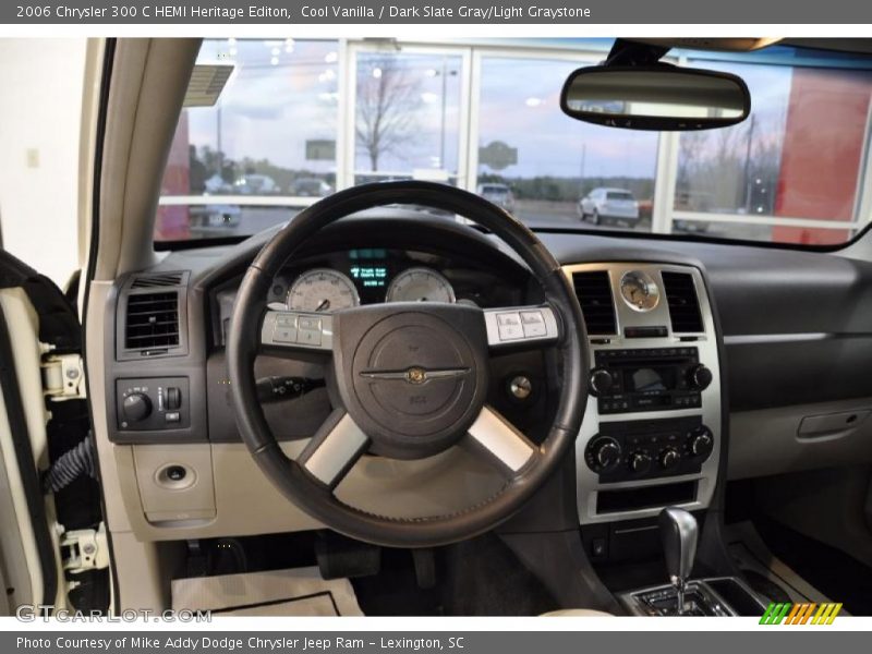 Dashboard of 2006 300 C HEMI Heritage Editon