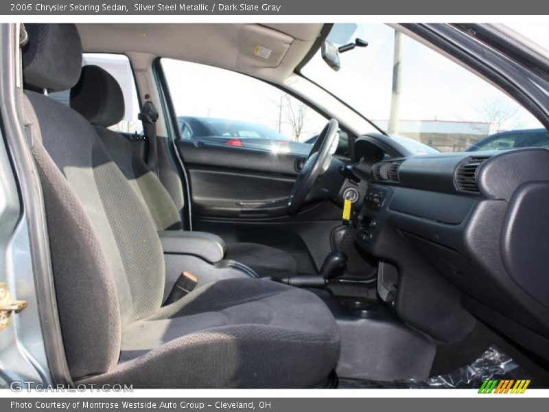 Silver Steel Metallic / Dark Slate Gray 2006 Chrysler Sebring Sedan