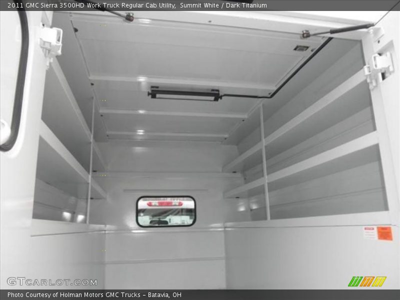 Summit White / Dark Titanium 2011 GMC Sierra 3500HD Work Truck Regular Cab Utility