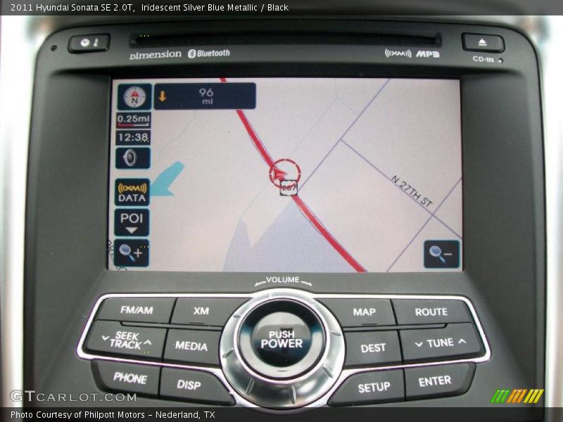 Navigation of 2011 Sonata SE 2.0T