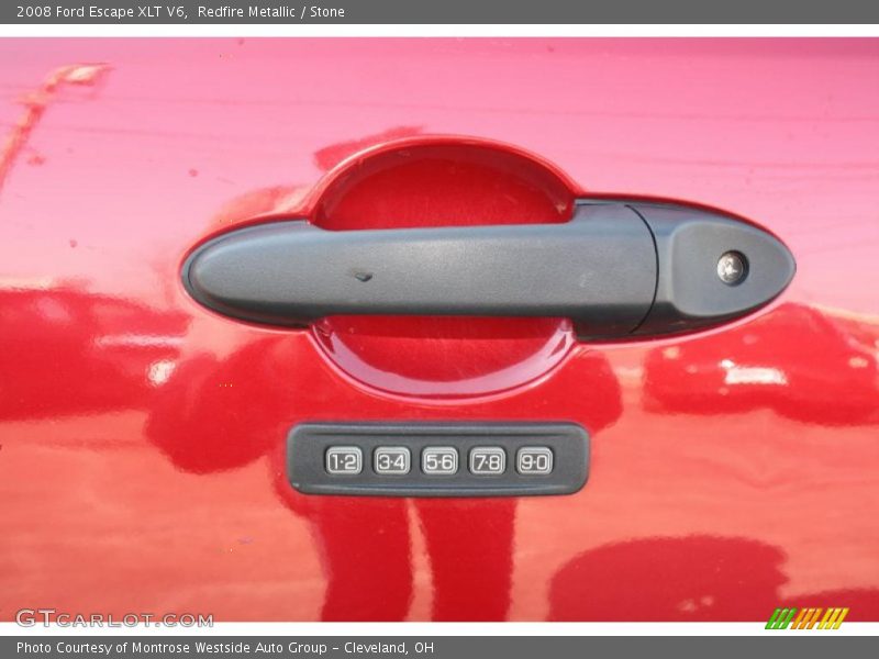Redfire Metallic / Stone 2008 Ford Escape XLT V6