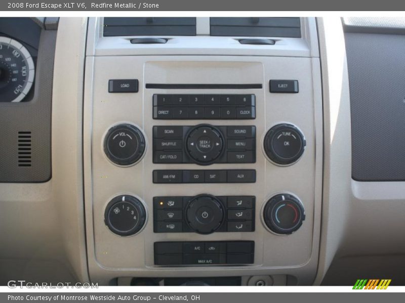 Redfire Metallic / Stone 2008 Ford Escape XLT V6