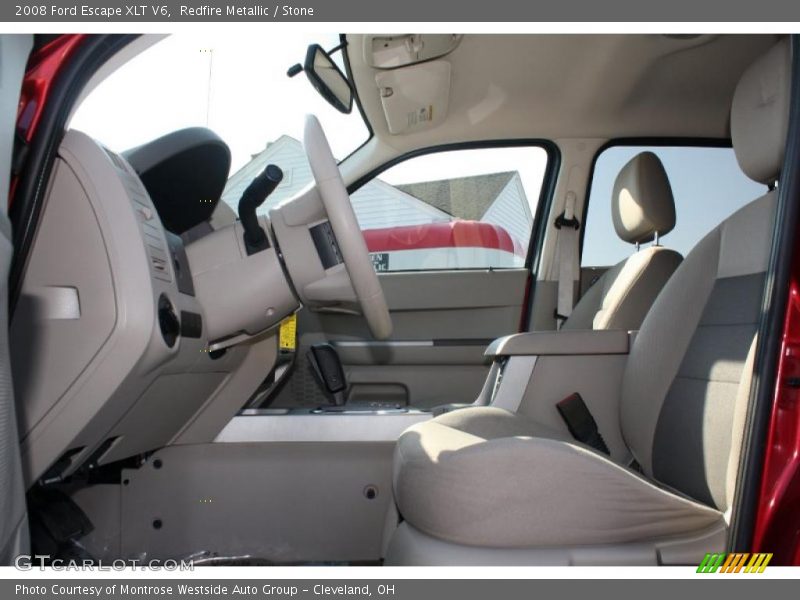 Redfire Metallic / Stone 2008 Ford Escape XLT V6