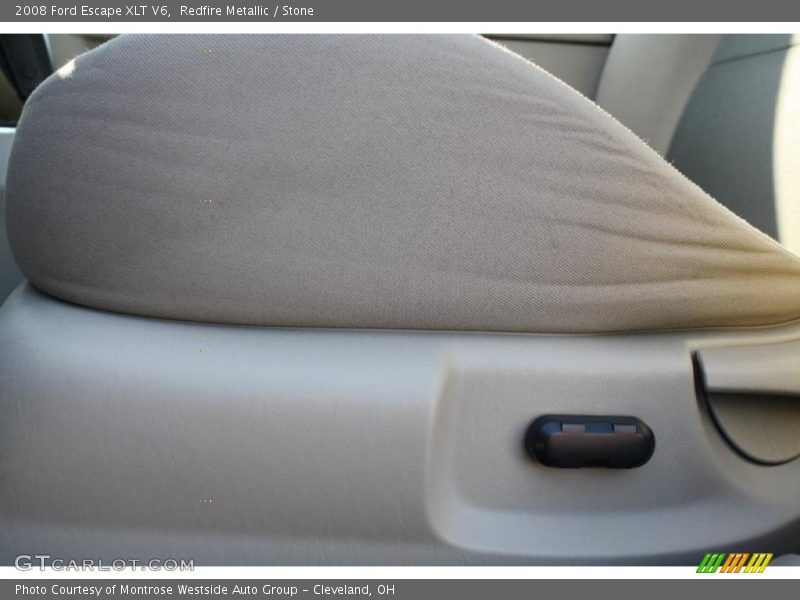 Redfire Metallic / Stone 2008 Ford Escape XLT V6