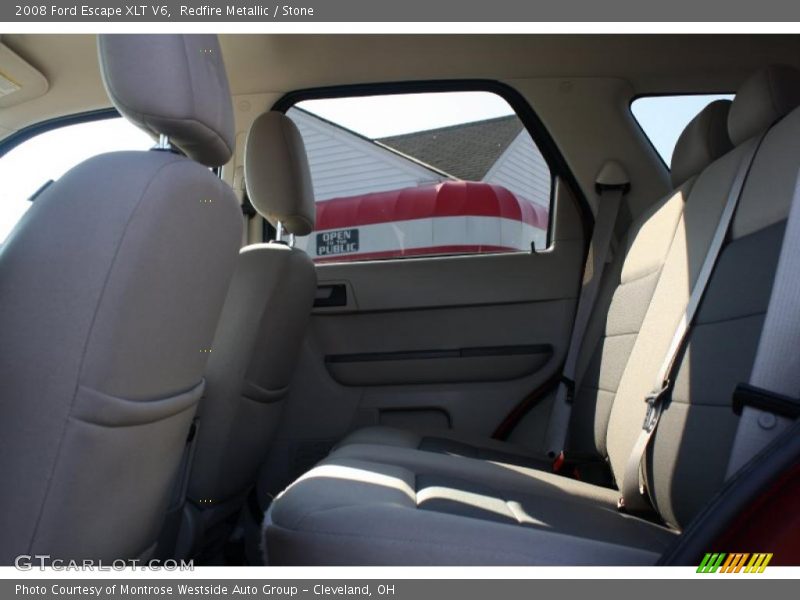 Redfire Metallic / Stone 2008 Ford Escape XLT V6