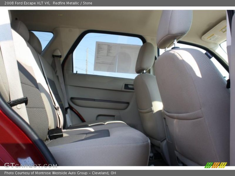 Redfire Metallic / Stone 2008 Ford Escape XLT V6