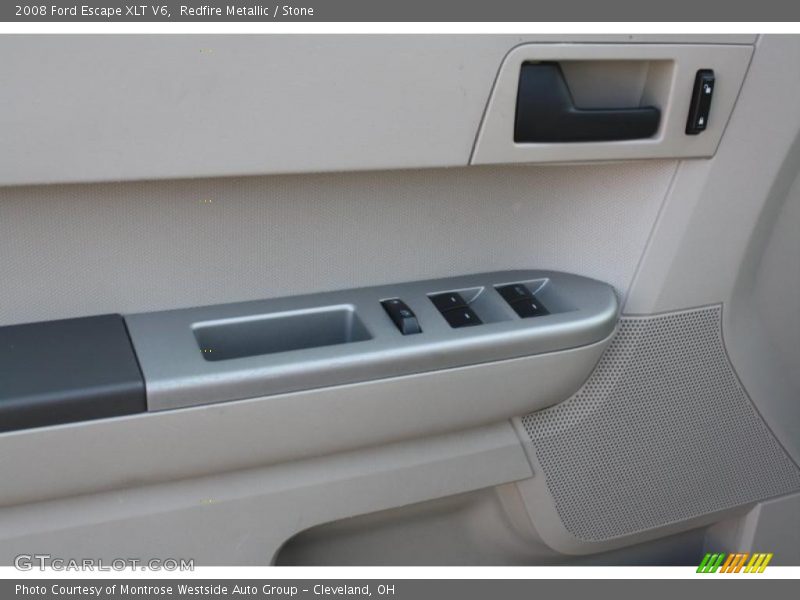 Redfire Metallic / Stone 2008 Ford Escape XLT V6