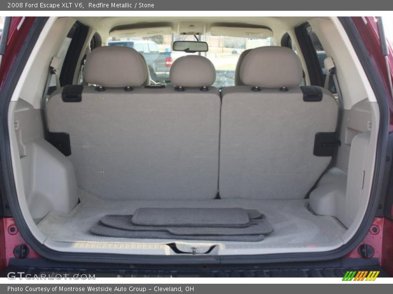 Redfire Metallic / Stone 2008 Ford Escape XLT V6