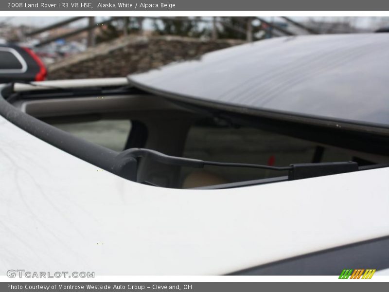Alaska White / Alpaca Beige 2008 Land Rover LR3 V8 HSE