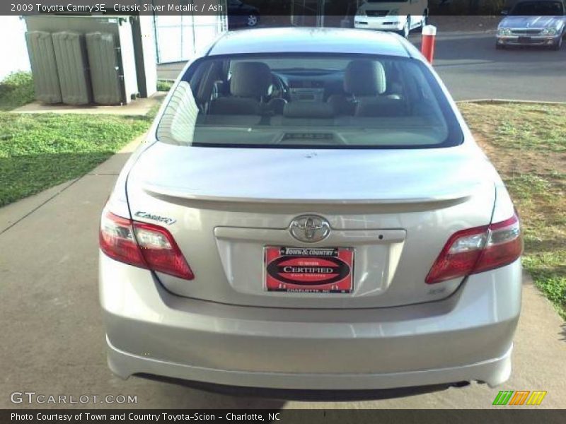 Classic Silver Metallic / Ash 2009 Toyota Camry SE