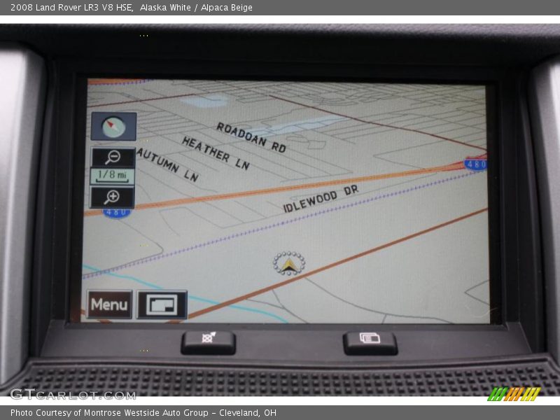 Navigation of 2008 LR3 V8 HSE
