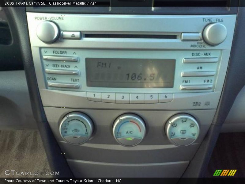 Classic Silver Metallic / Ash 2009 Toyota Camry SE