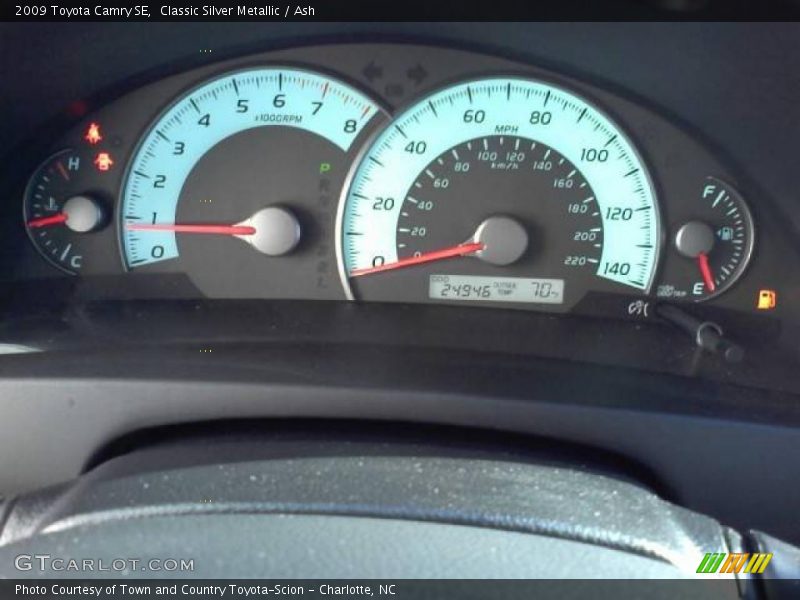 Classic Silver Metallic / Ash 2009 Toyota Camry SE