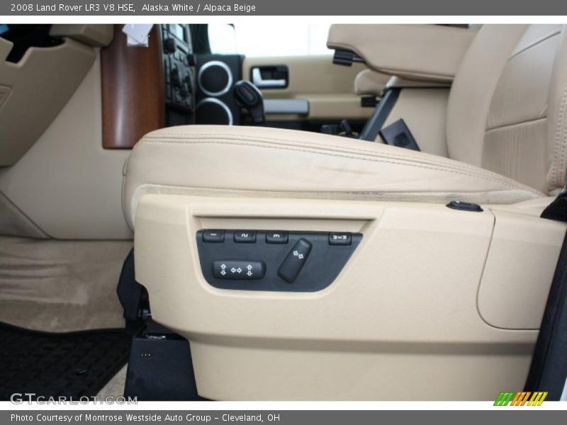 Alaska White / Alpaca Beige 2008 Land Rover LR3 V8 HSE