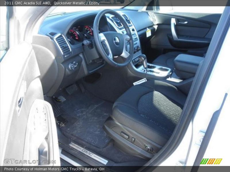 Dashboard of 2011 Acadia SLE AWD