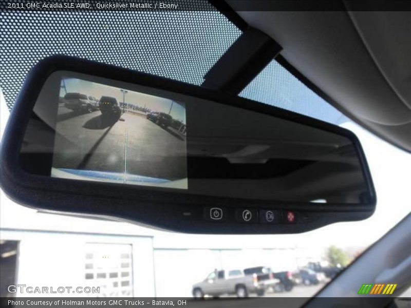 Controls of 2011 Acadia SLE AWD