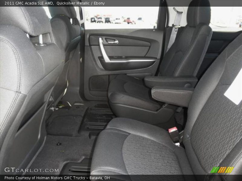  2011 Acadia SLE AWD Ebony Interior