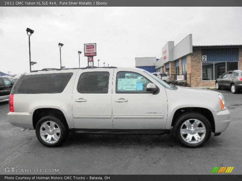  2011 Yukon XL SLE 4x4 Pure Silver Metallic