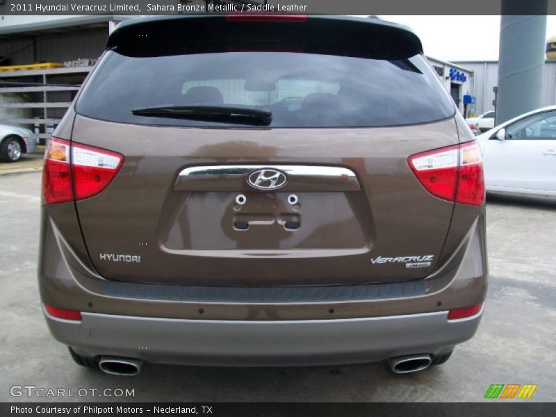 Sahara Bronze Metallic / Saddle Leather 2011 Hyundai Veracruz Limited