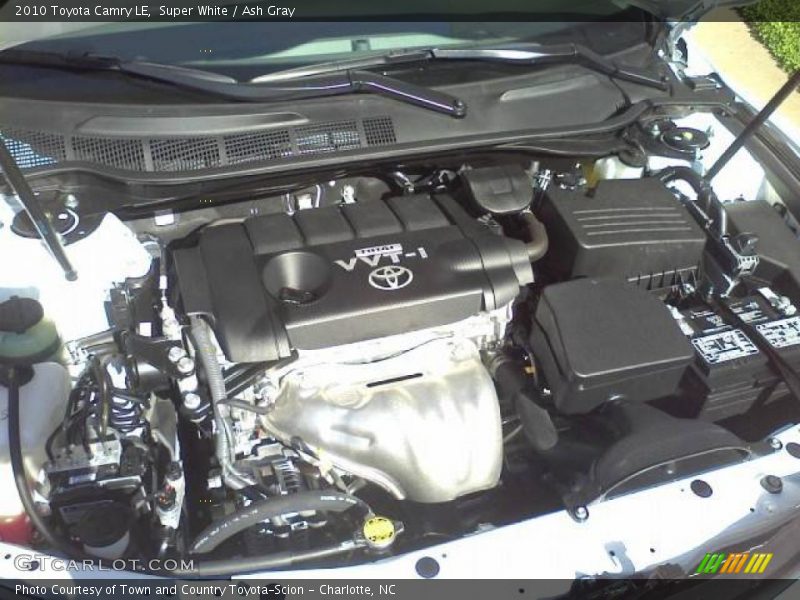 Super White / Ash Gray 2010 Toyota Camry LE