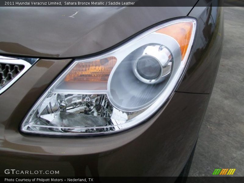 Sahara Bronze Metallic / Saddle Leather 2011 Hyundai Veracruz Limited