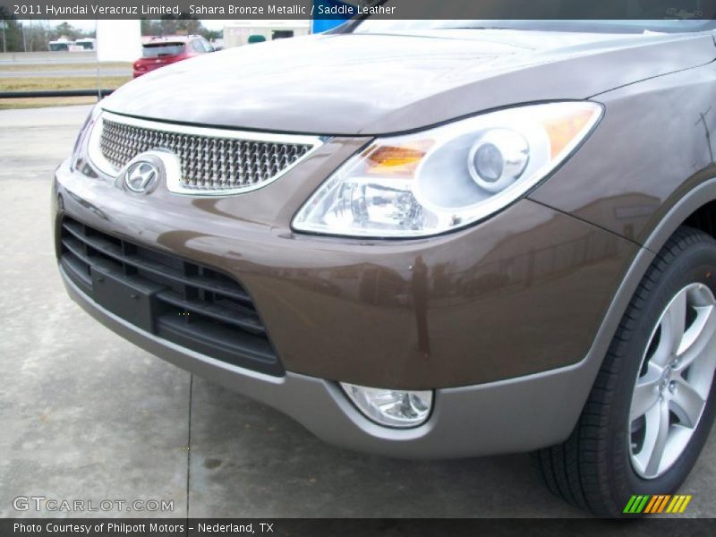 Sahara Bronze Metallic / Saddle Leather 2011 Hyundai Veracruz Limited