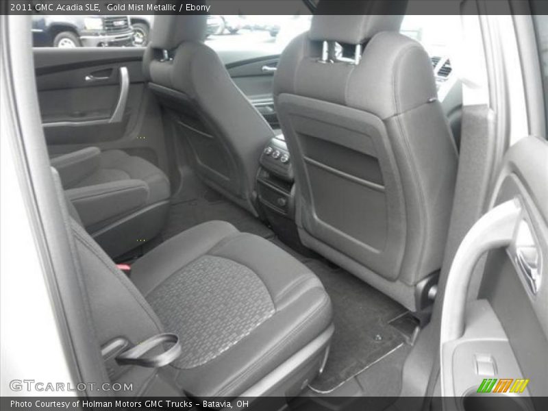 Gold Mist Metallic / Ebony 2011 GMC Acadia SLE