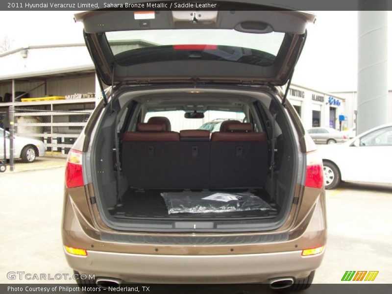 Sahara Bronze Metallic / Saddle Leather 2011 Hyundai Veracruz Limited