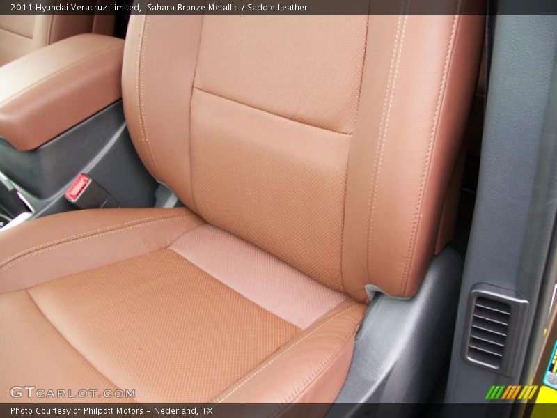 Sahara Bronze Metallic / Saddle Leather 2011 Hyundai Veracruz Limited