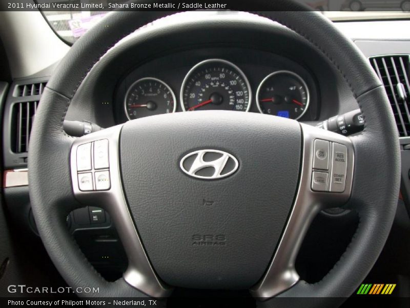 2011 Veracruz Limited Steering Wheel