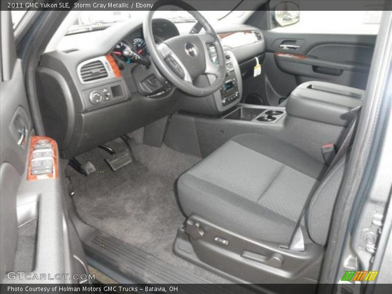  2011 Yukon SLE Ebony Interior