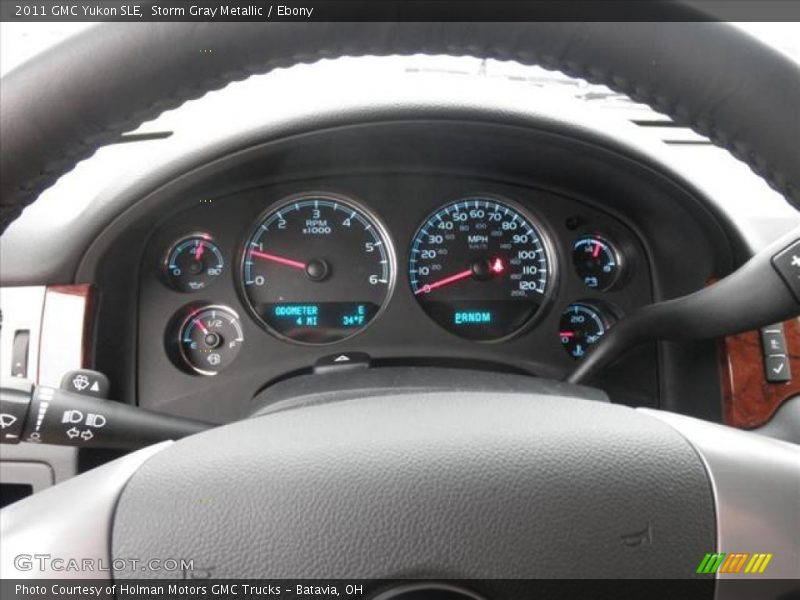Storm Gray Metallic / Ebony 2011 GMC Yukon SLE