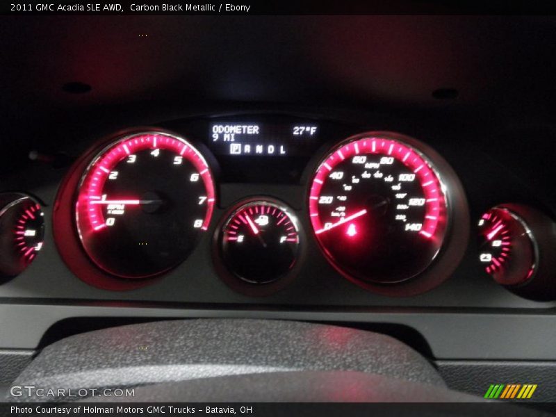  2011 Acadia SLE AWD SLE AWD Gauges