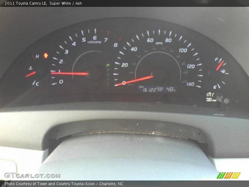 Super White / Ash 2011 Toyota Camry LE