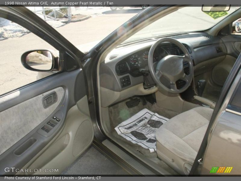 Autumn Copper Pearl Metallic / Tan 1998 Nissan Altima GXE