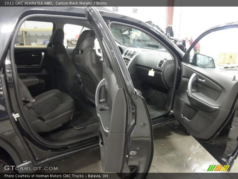 Carbon Black Metallic / Ebony 2011 GMC Acadia SLE AWD