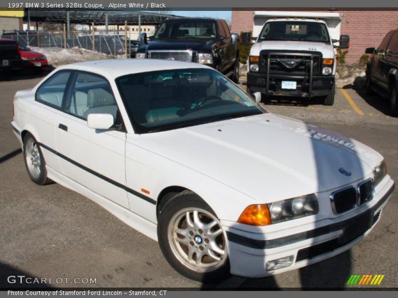 Alpine White / Black 1997 BMW 3 Series 328is Coupe