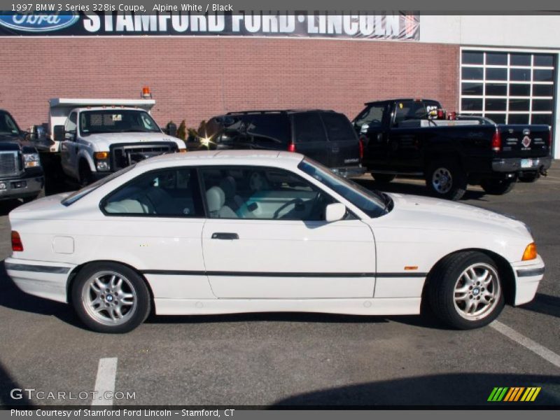 Alpine White / Black 1997 BMW 3 Series 328is Coupe