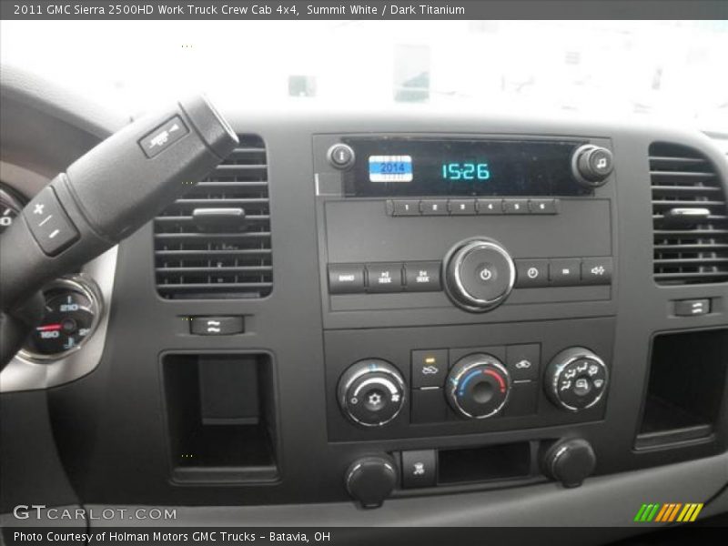 Controls of 2011 Sierra 2500HD Work Truck Crew Cab 4x4