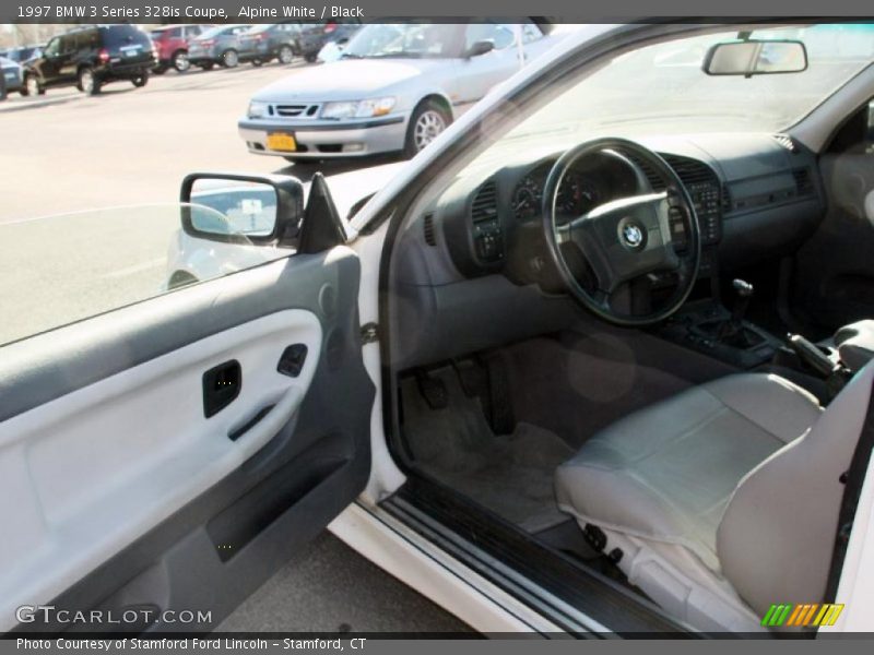 Alpine White / Black 1997 BMW 3 Series 328is Coupe