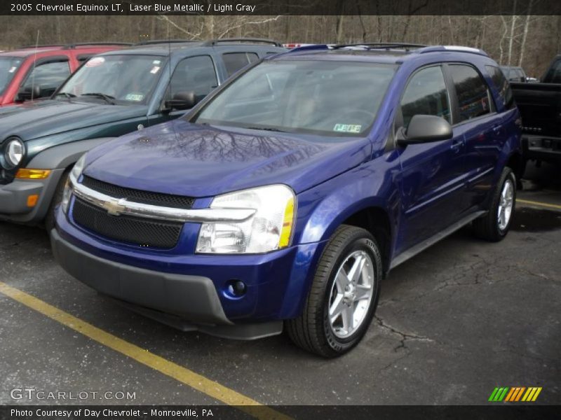 Laser Blue Metallic / Light Gray 2005 Chevrolet Equinox LT