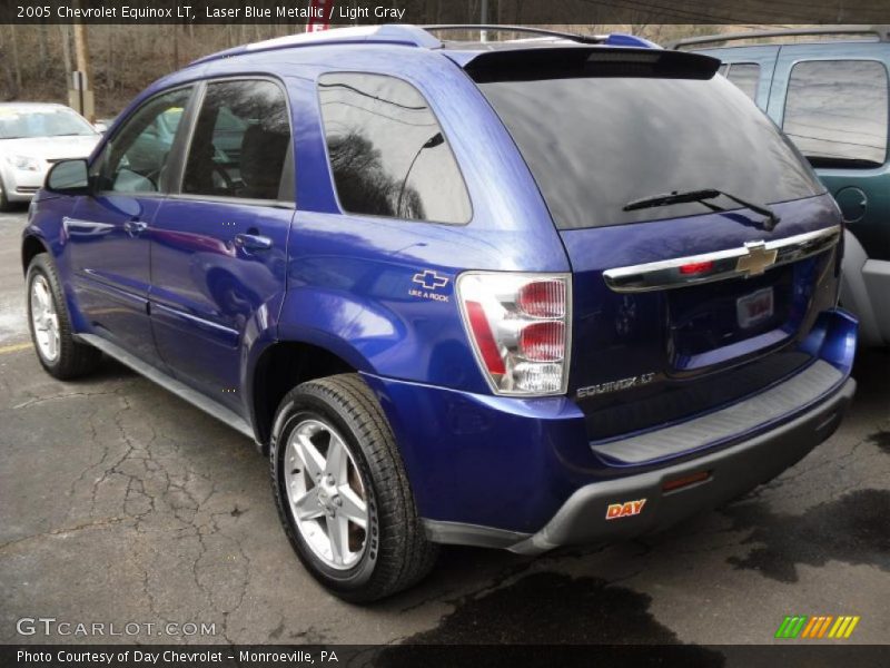Laser Blue Metallic / Light Gray 2005 Chevrolet Equinox LT
