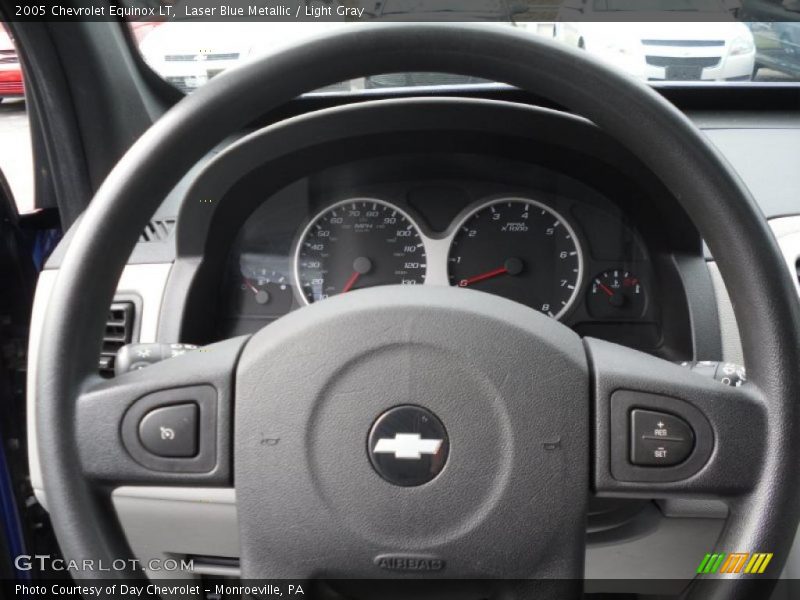 Laser Blue Metallic / Light Gray 2005 Chevrolet Equinox LT