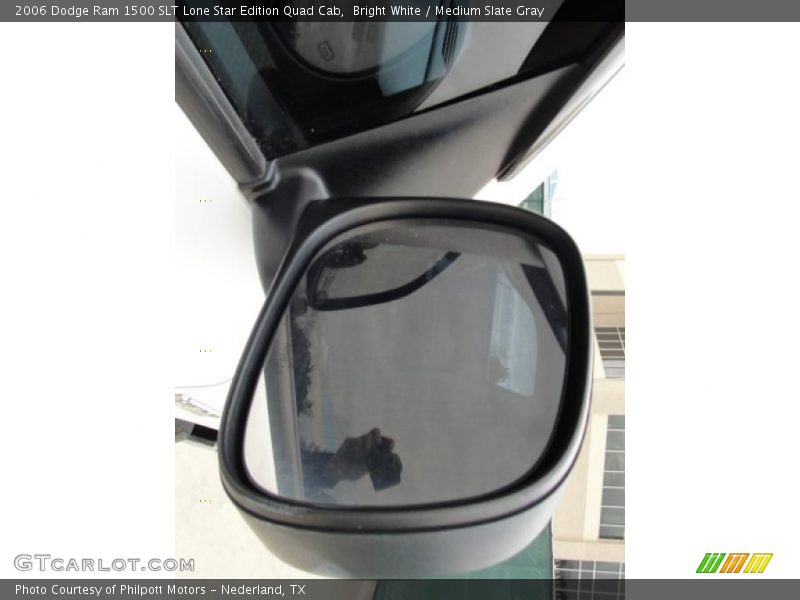 Bright White / Medium Slate Gray 2006 Dodge Ram 1500 SLT Lone Star Edition Quad Cab