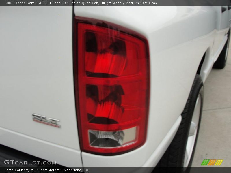 Bright White / Medium Slate Gray 2006 Dodge Ram 1500 SLT Lone Star Edition Quad Cab
