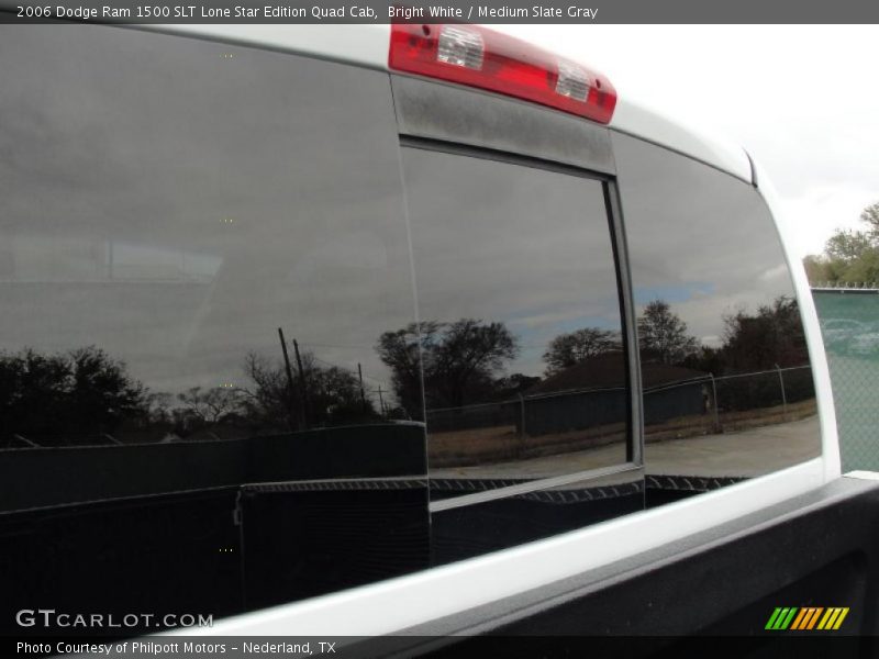 Bright White / Medium Slate Gray 2006 Dodge Ram 1500 SLT Lone Star Edition Quad Cab