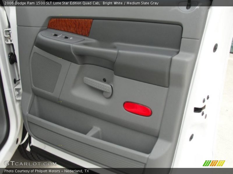 Bright White / Medium Slate Gray 2006 Dodge Ram 1500 SLT Lone Star Edition Quad Cab