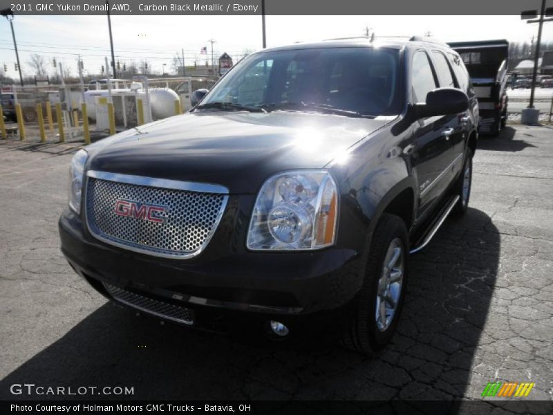 Carbon Black Metallic / Ebony 2011 GMC Yukon Denali AWD